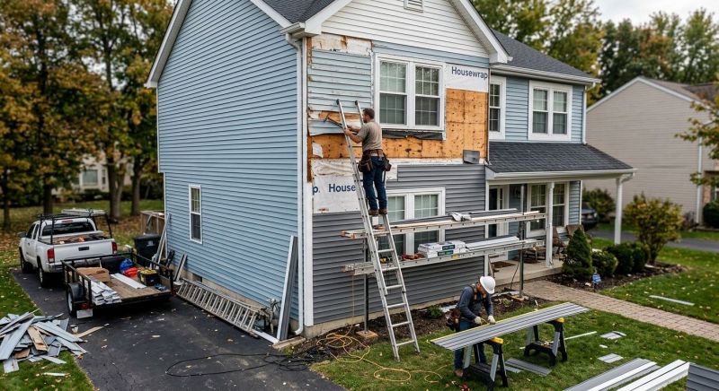 Synthetic Siding Installation in Stamford, CT
